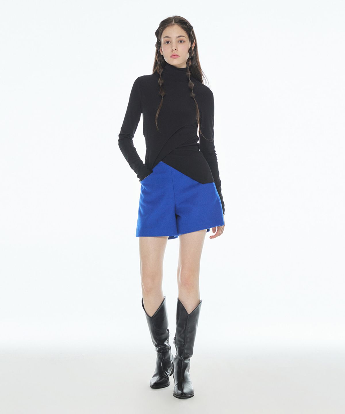 메이크어토스트(MAKE A TOAST) Double half-coat set-up pants