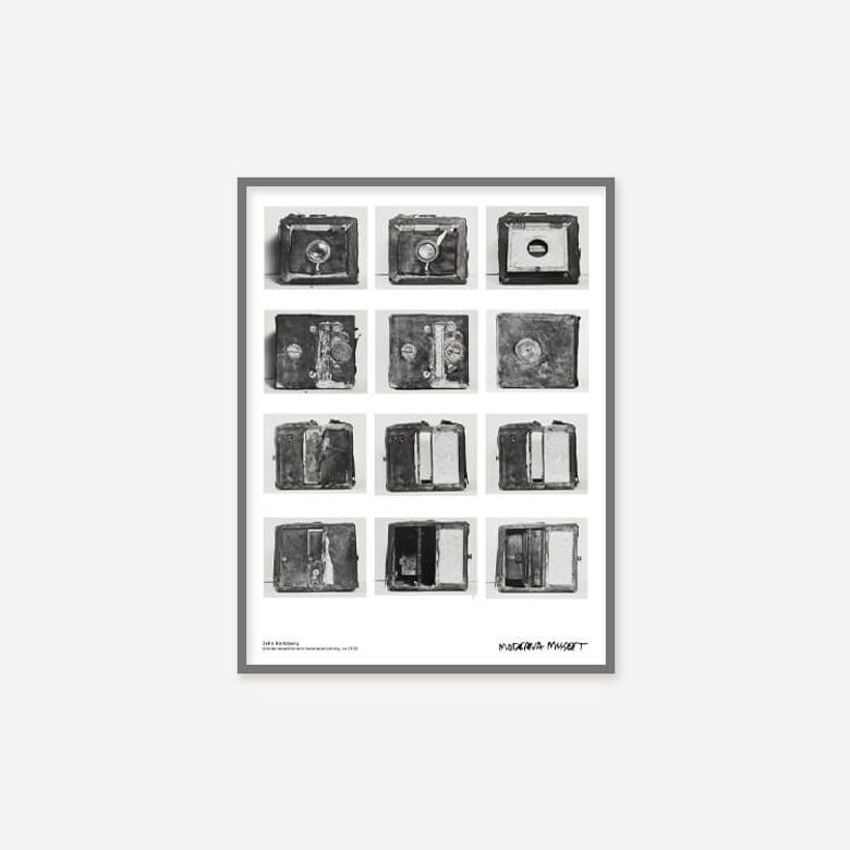 존 허츠버그 Andree expeditions camera gear (액자 포함)