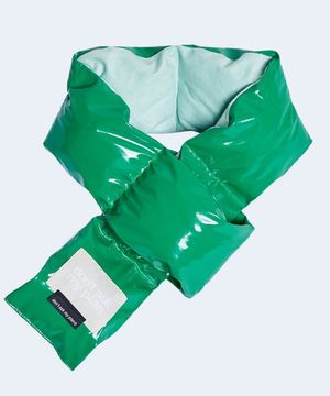 2WAY 패딩 머플러_그린