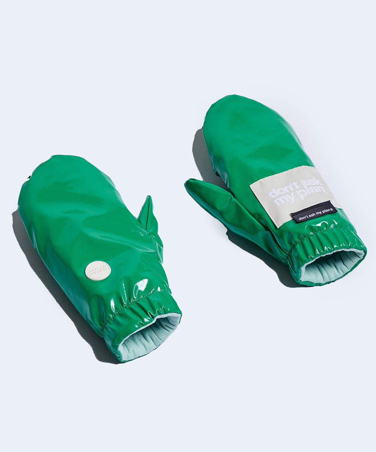 돈애스크마이플랜(DAMP) 패딩 벙어리 장갑_그린