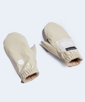 패딩 벙어리 장갑_베이지