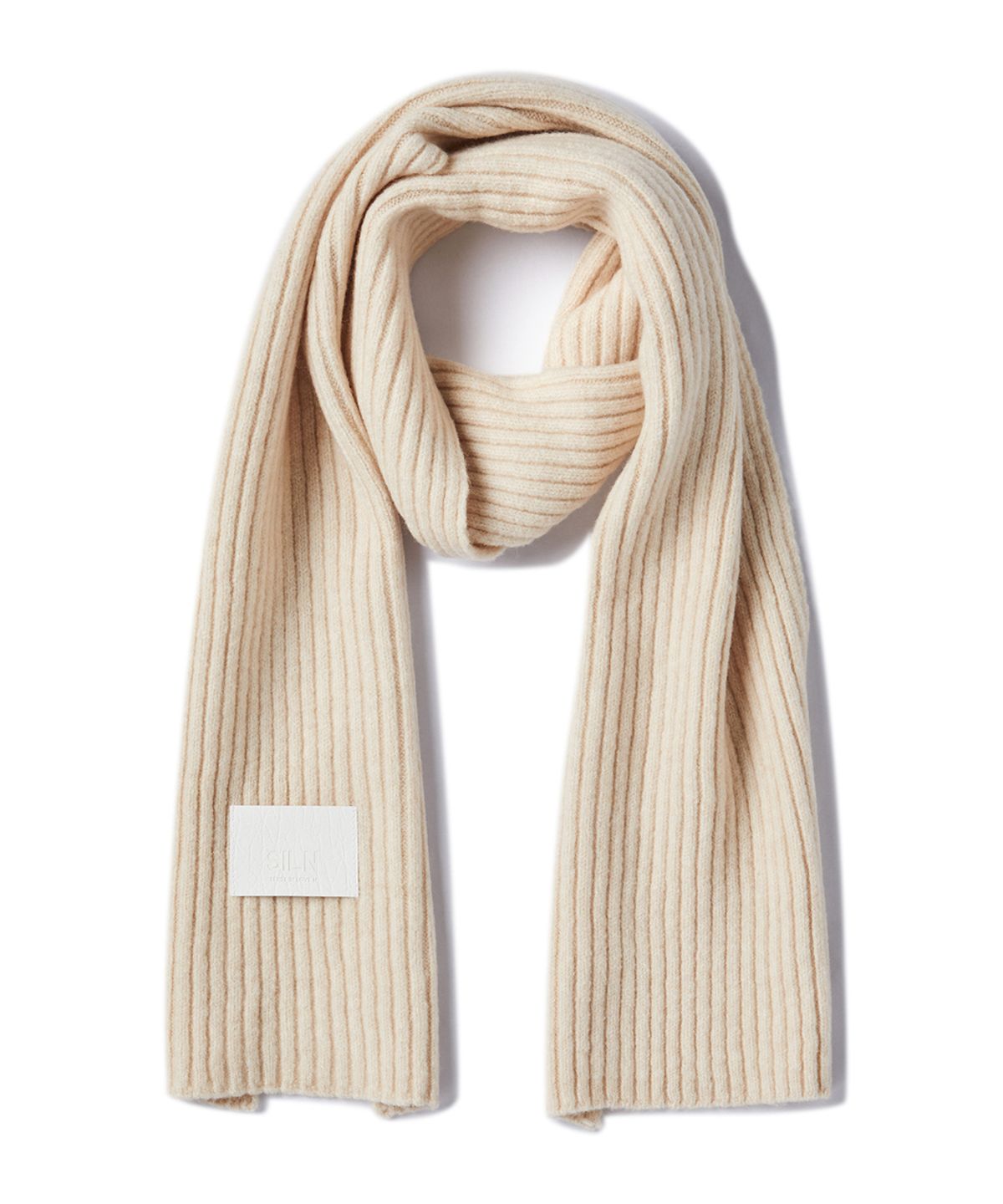실른(SILN) knitted muffler (IVORY)