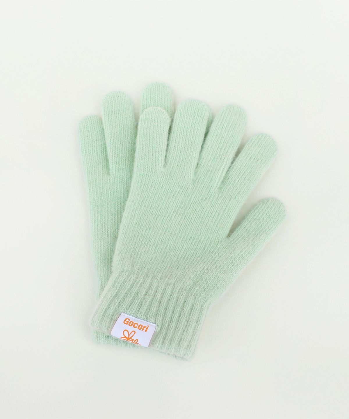 고코리(GOCORI) SHORT KNIT GLOVES - MELON 니트장갑 울장갑 숏장갑