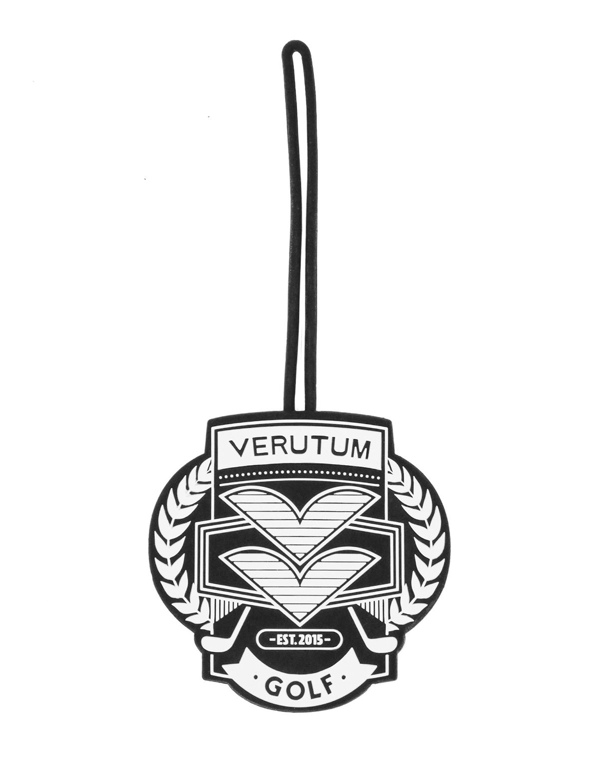 베루툼 스포츠(VERUTUM SPORTS) AC-GACC001 : 클래식 엠블럼 블랙 네임택