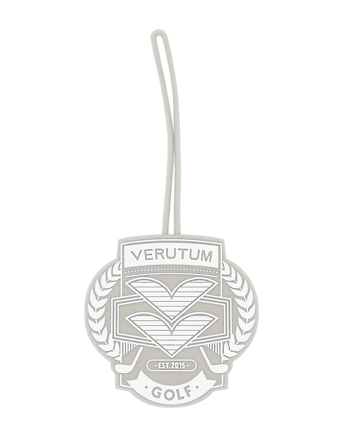 베루툼 스포츠(VERUTUM SPORTS) AC-GACC001 : 클래식 엠블럼 쿨그레이  네임택