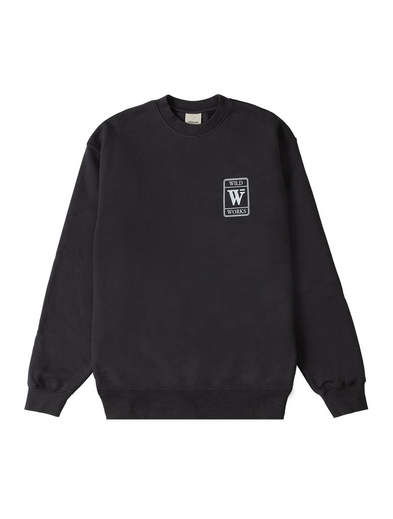 W Ticket SWEATSHIRT_Charcoal