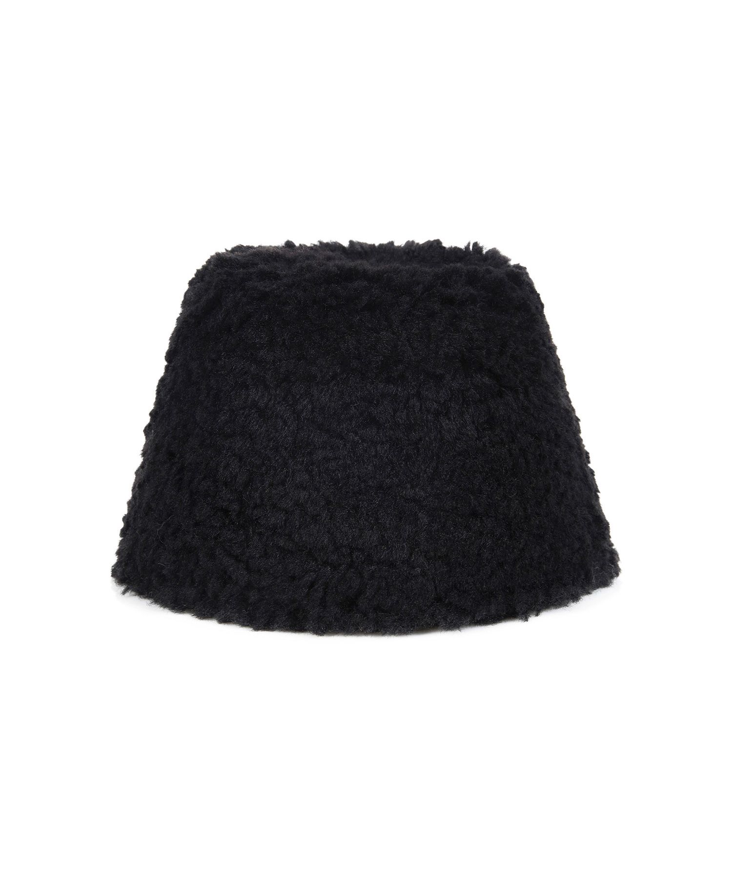 ★VARZAR★ Fur Long Label Solid Drop Bucket Hat Black MUSINSA | VARZAR Fur Long Label Bookle Drop Bucket Hat Black