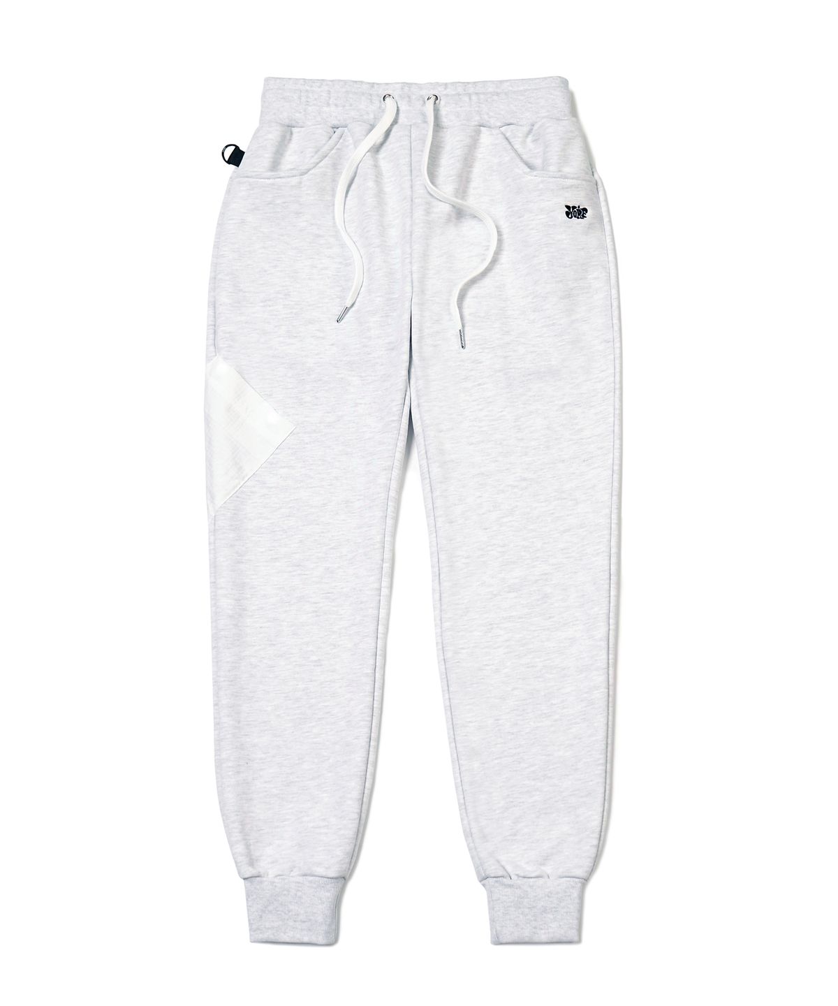 욜프(YORF) 22 A/W CP TRAINING PANTS WHITE MELANGE