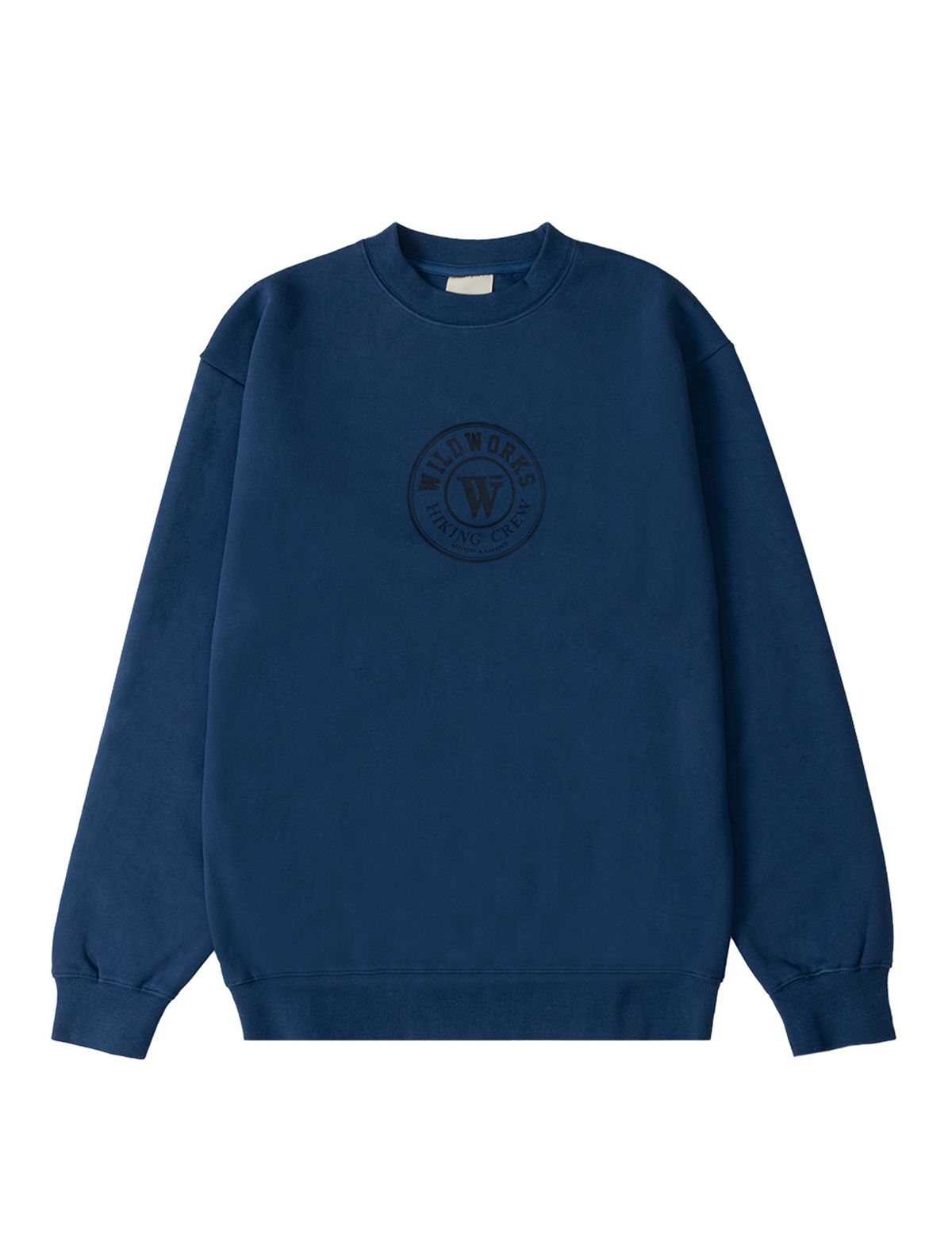 와일드웍스(WILDWORKS) WILDWORKS Circle SWEATSHIRT_Retro Blue