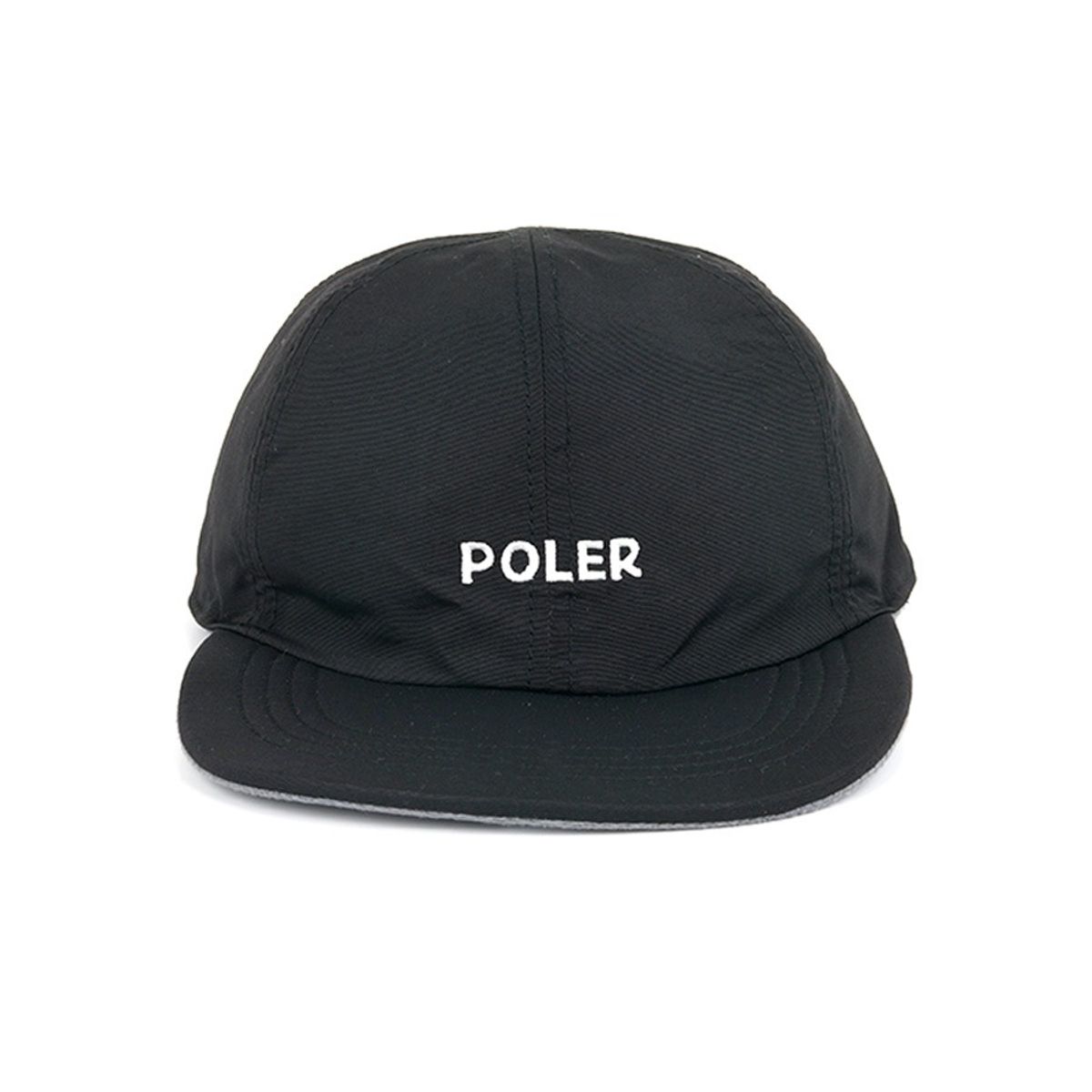 폴러스터프(POLERSTUFF) REVERSIBLE FLEECE CAP BLACK/GRAY