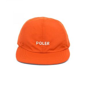 REVERSIBLE FLEECE CAP ORANGE/TEAL