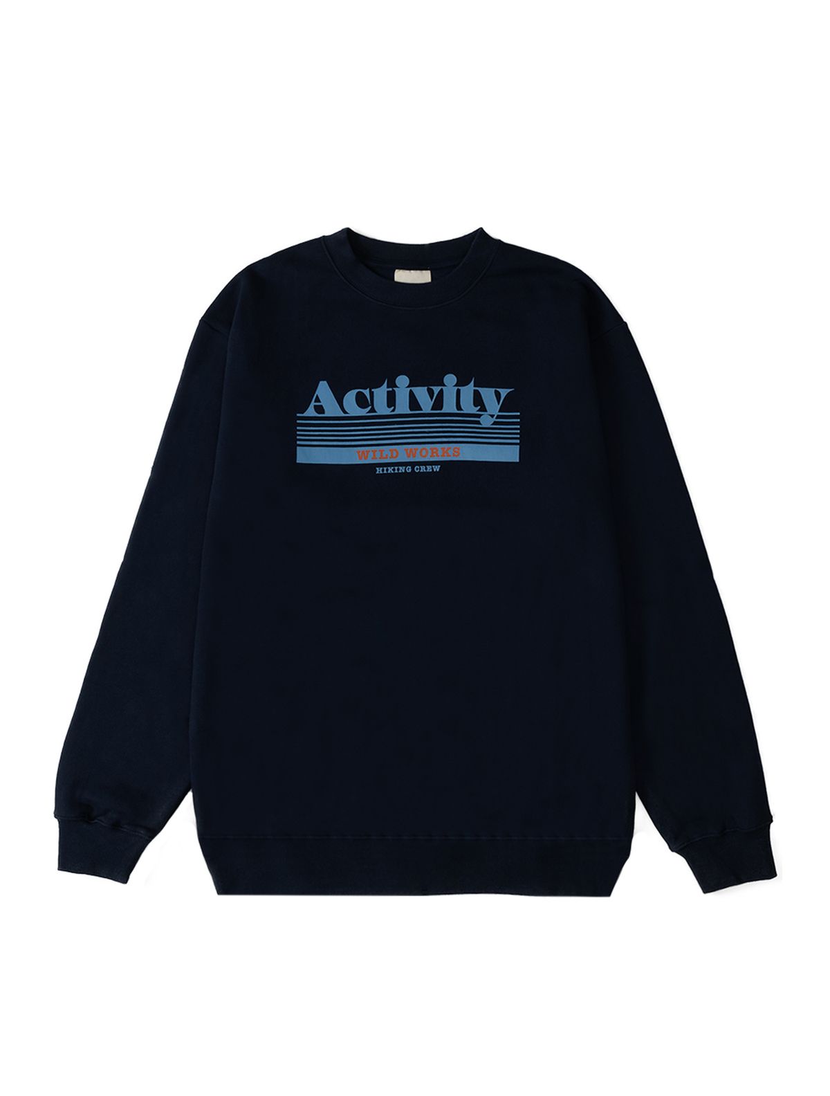 와일드웍스(WILDWORKS) Activity SWEATSHIRT_Navy