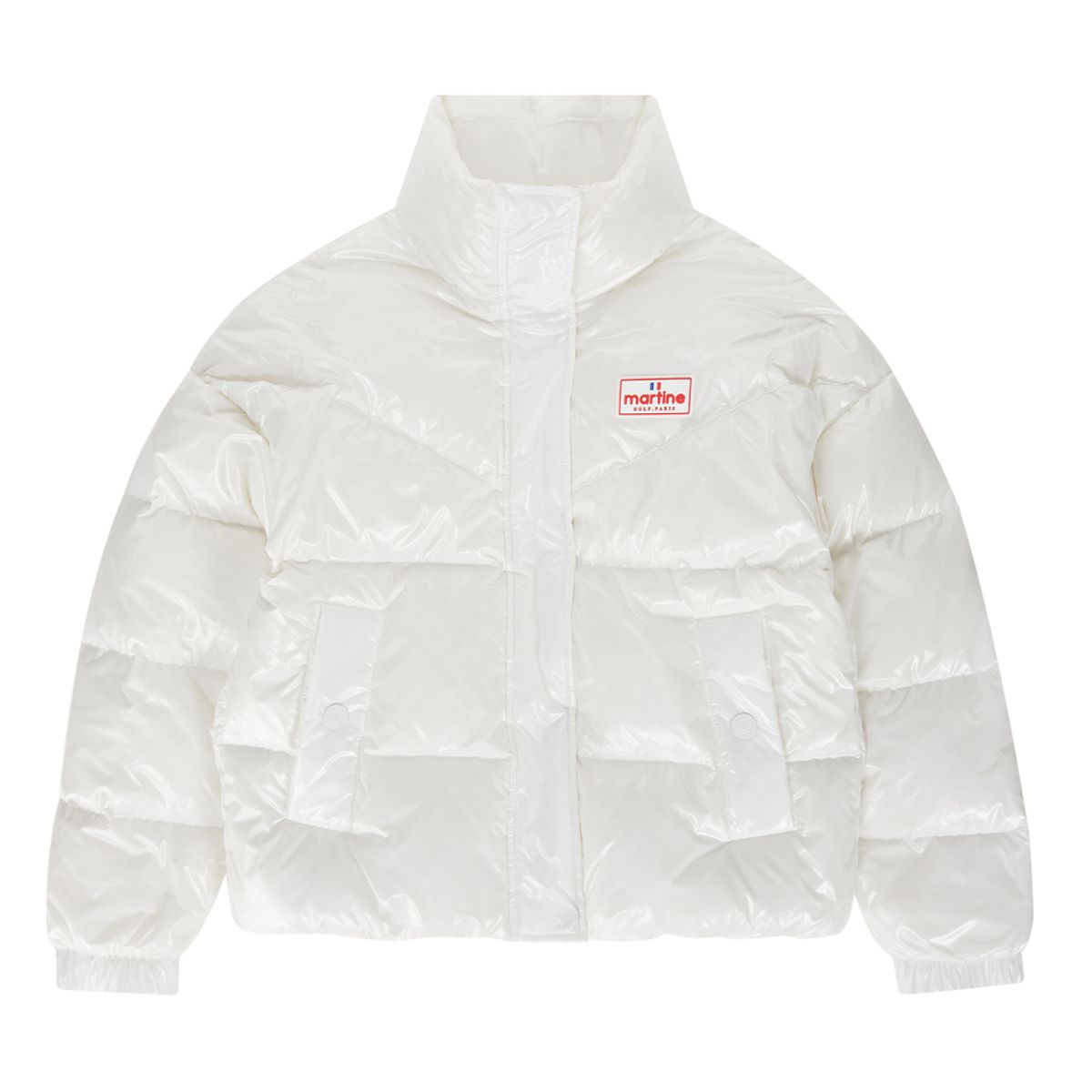 마틴골프(MARTINE GOLF) Gloosy Pooper Jacket_White