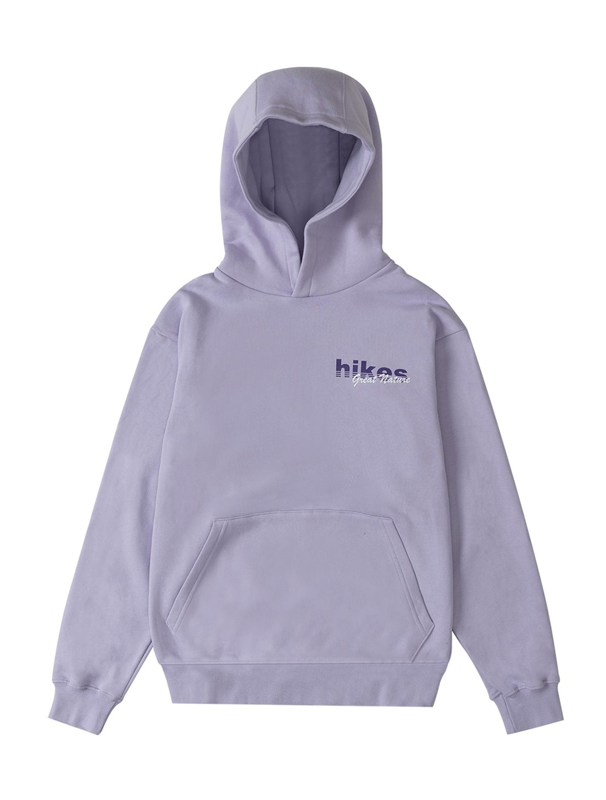 와일드웍스(WILDWORKS) HIKES Mini Logo HOODIE_Light Purple