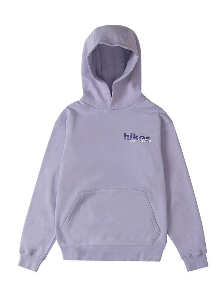 HIKES Mini Logo HOODIE_Light Purple
