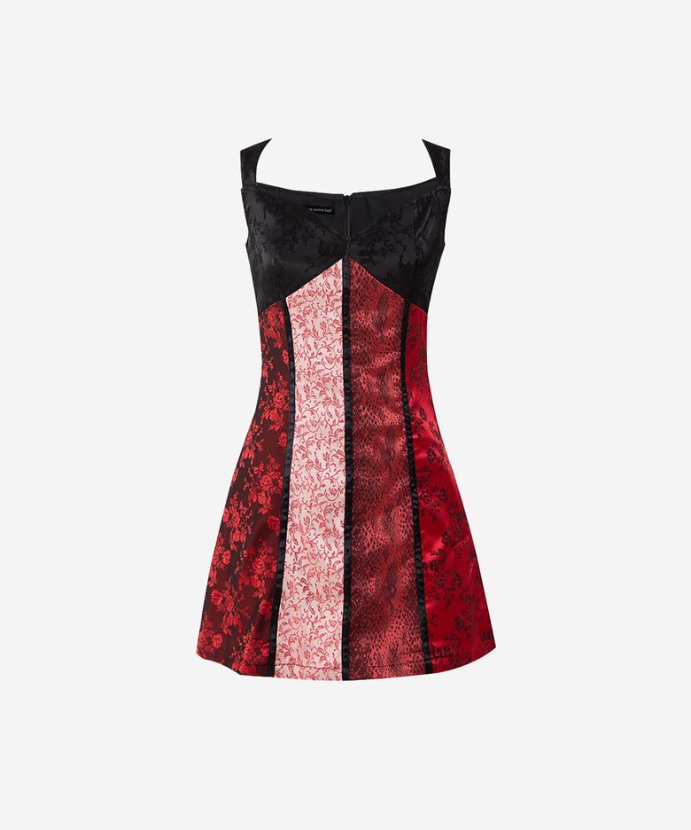 JACQUARD DRESS #TWILIGHT