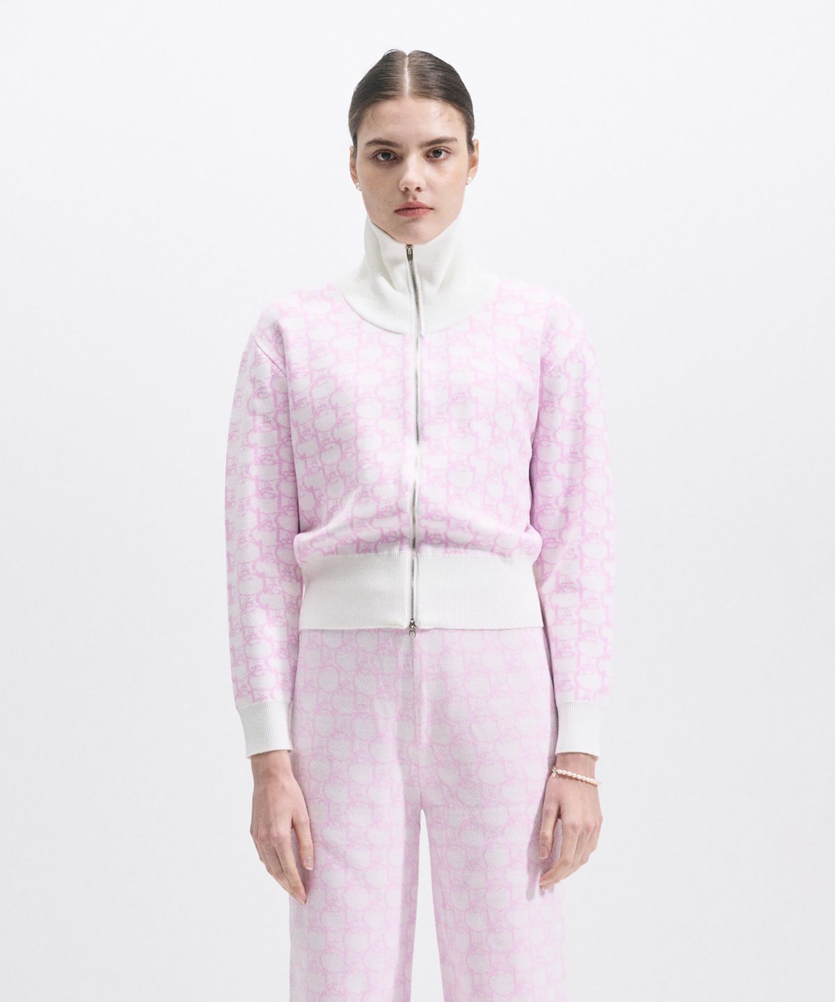 코캔클(COCANCL) CCL LADY ZIP UP/PINK