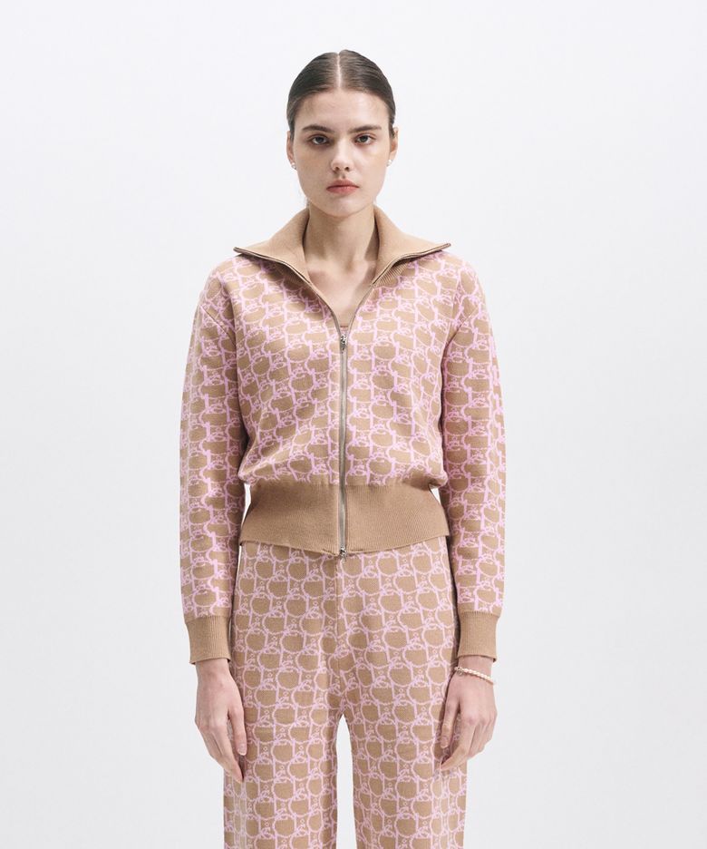 CCL LADY ZIP UP/BEIGE