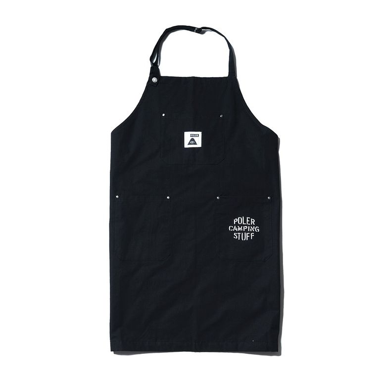 Quilt Fabric 2WAY BBQ APRON BLACK
