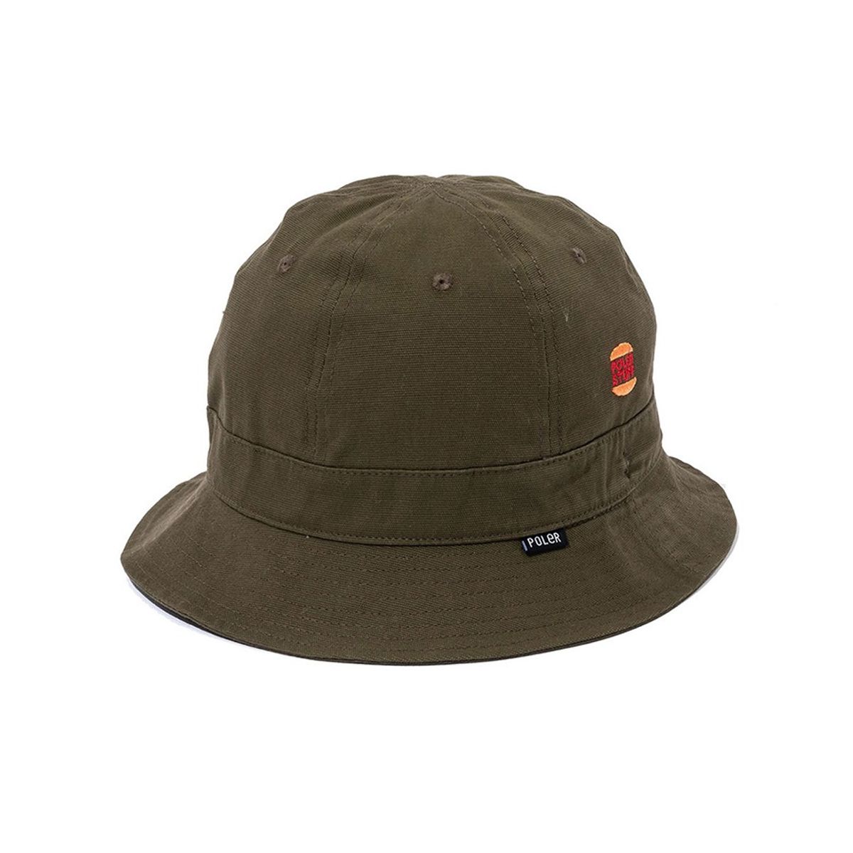 폴러스터프(POLERSTUFF) DUCK CANVAS BELL HAT OLIVE