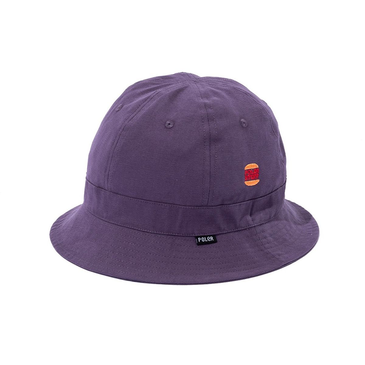 폴러스터프(POLERSTUFF) DUCK CANVAS BELL HAT PURPLE
