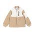 SWITCHING BOA JACKET BEIGE/WHITE