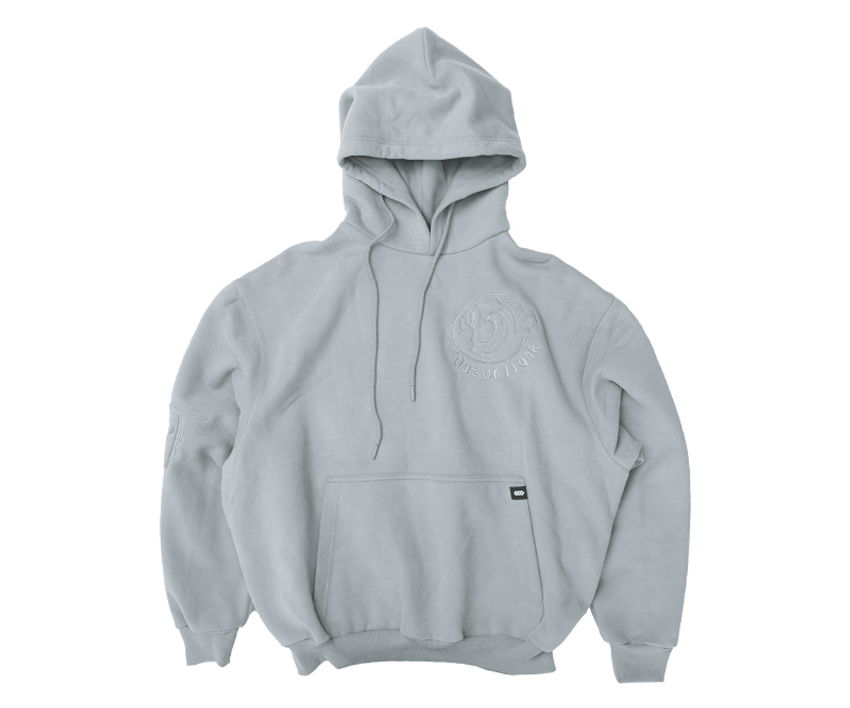 아웃 오브 트렁크(OUT OF TRUNK) Mutt Character Hoodie (Light Grey)