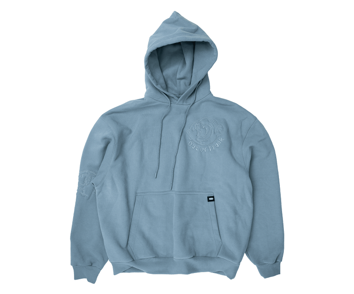 아웃 오브 트렁크(OUT OF TRUNK) Mutt Character Hoodie (Sky Blue)