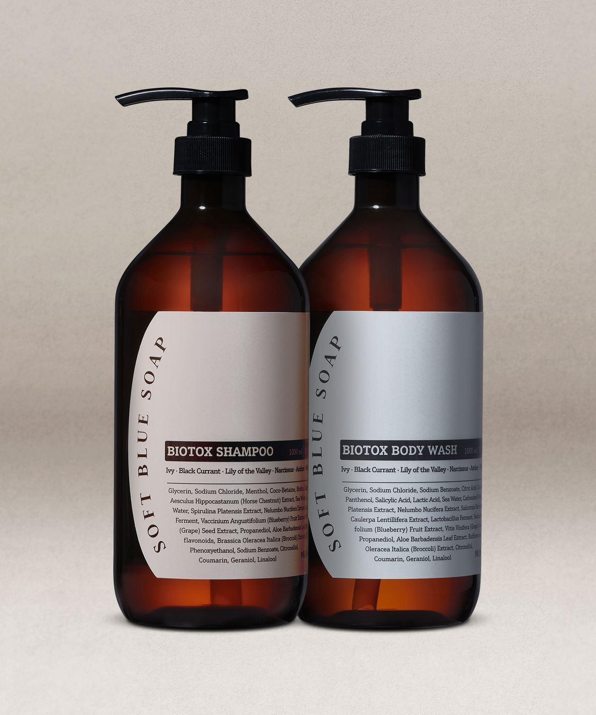 멈칫(MUMCHIT) [SET] 바이오톡스 샴푸 1000ml + 바디워시 1000ml