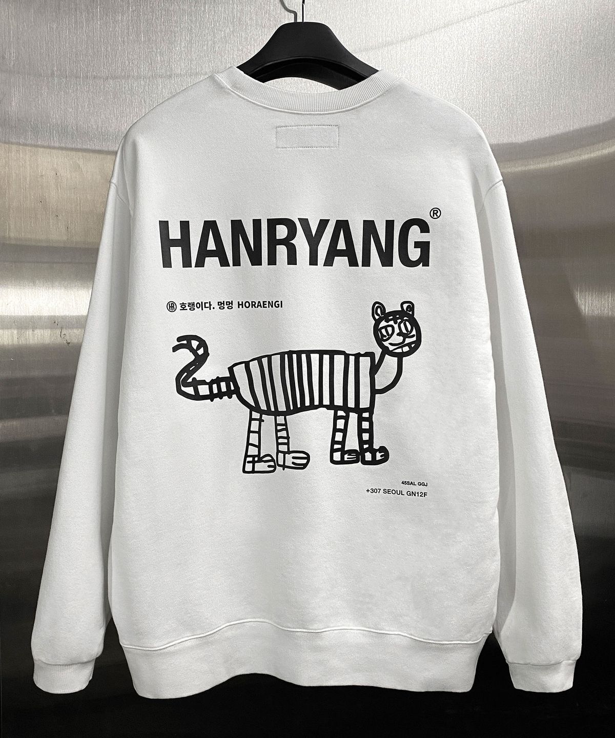 한량 컬렉티브(HANRYANG COLLECTIVE) HR®  HORAENGI MUNGMUNG MTM WHITE