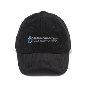 DROP LOGO CORDUROY CAP