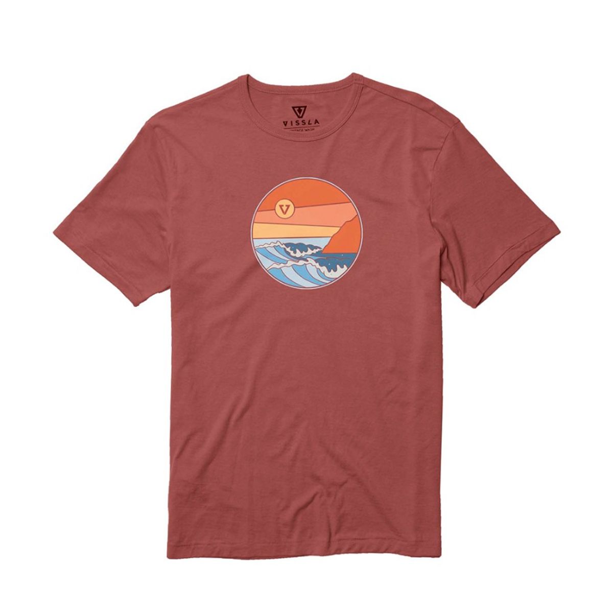 비슬라(VISSLA) Heavy Sets Organic Tee-RRD