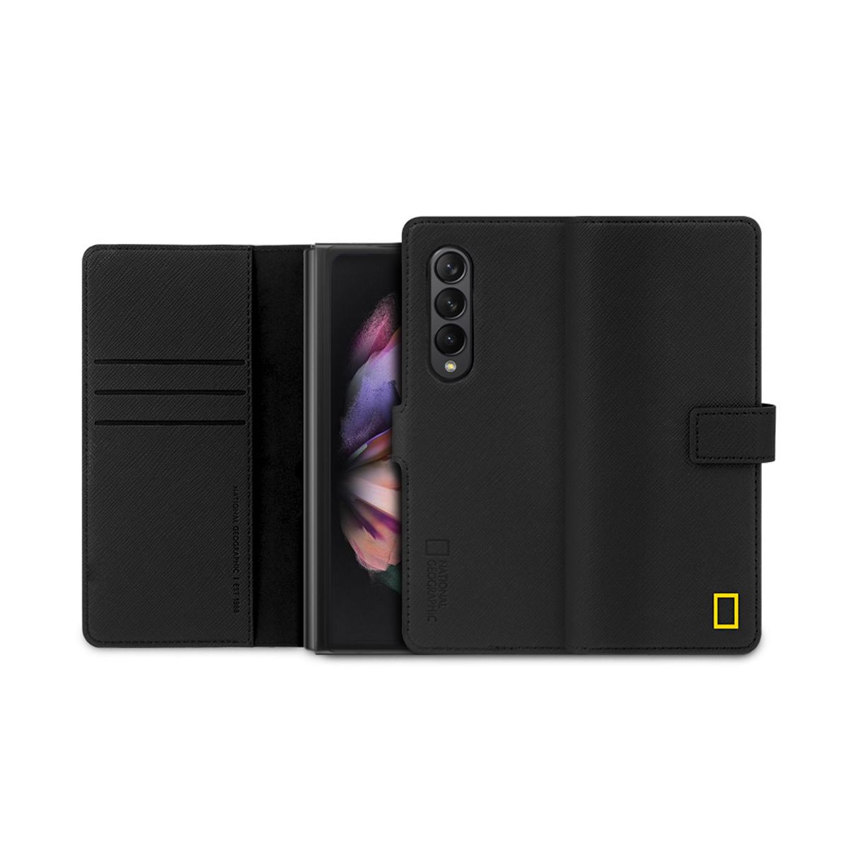 내셔널지오그래픽 모바일(NATIONAL GEOGRAPHIC MOBILE) 갤럭시Z폴드3 비즈니스 월렛 다이어리 케이스