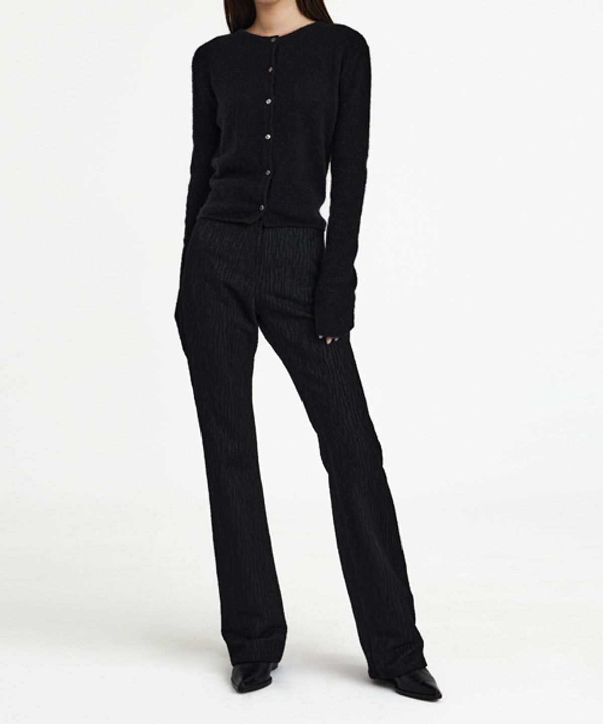 유스(YOUTH) Mohair-Blend Cardigan