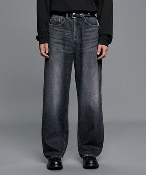 51054 CONE BLACK MYSTIC JEANS [EXTRA WIDE STRAIGHT]