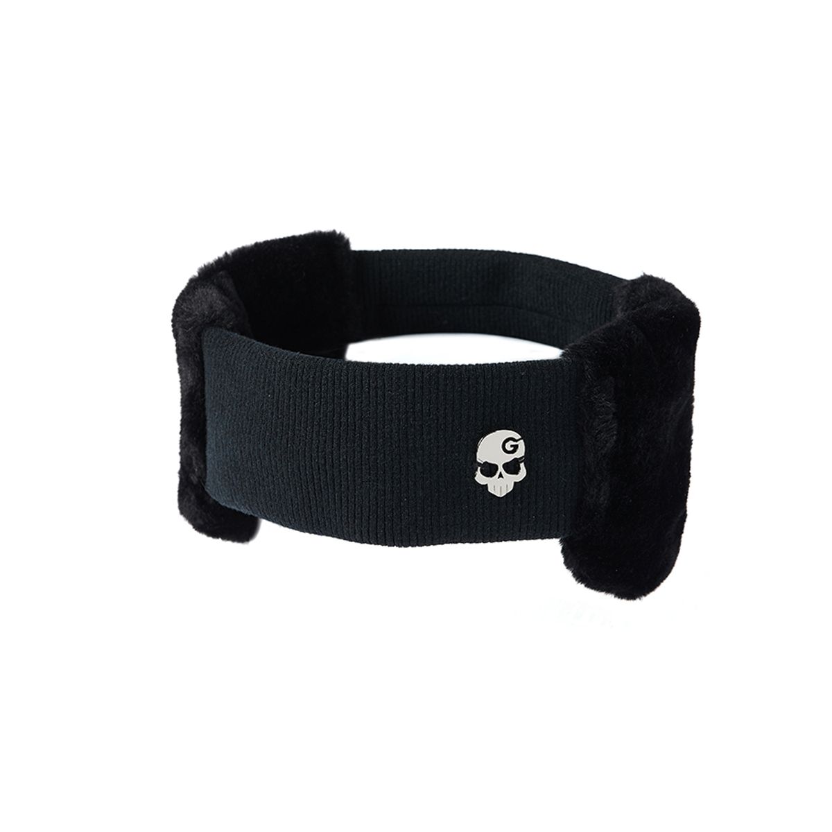 몬스터지(MONSTER G) KNIT EAR BAND BLACK MC22BD-146