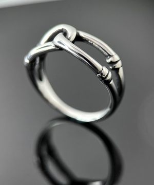 [남여공용] 써니컬스틸 꼬임포인트반지 / GBSR-063
