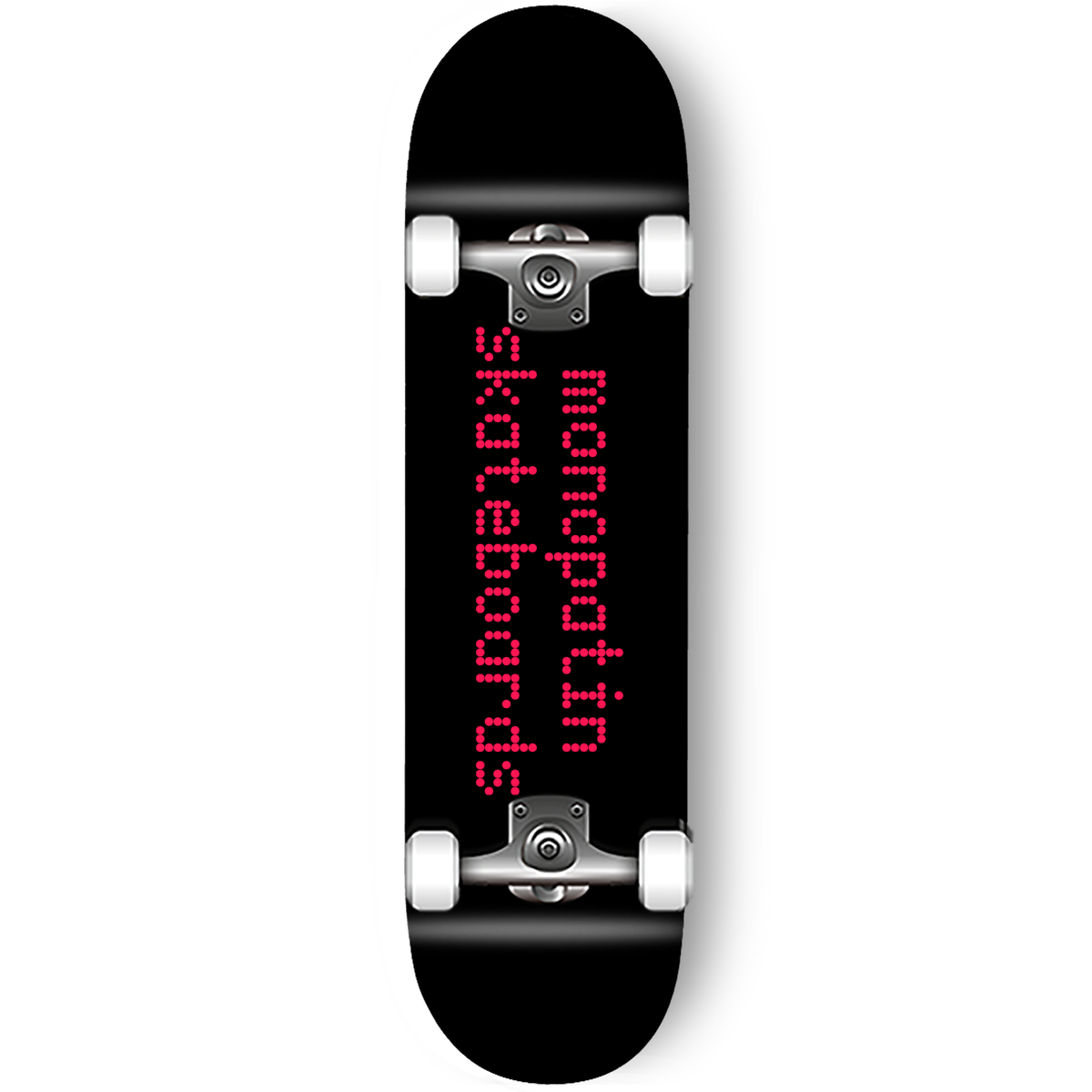 모노파틴(MONOPATIN) light emitting diode skateboard - black