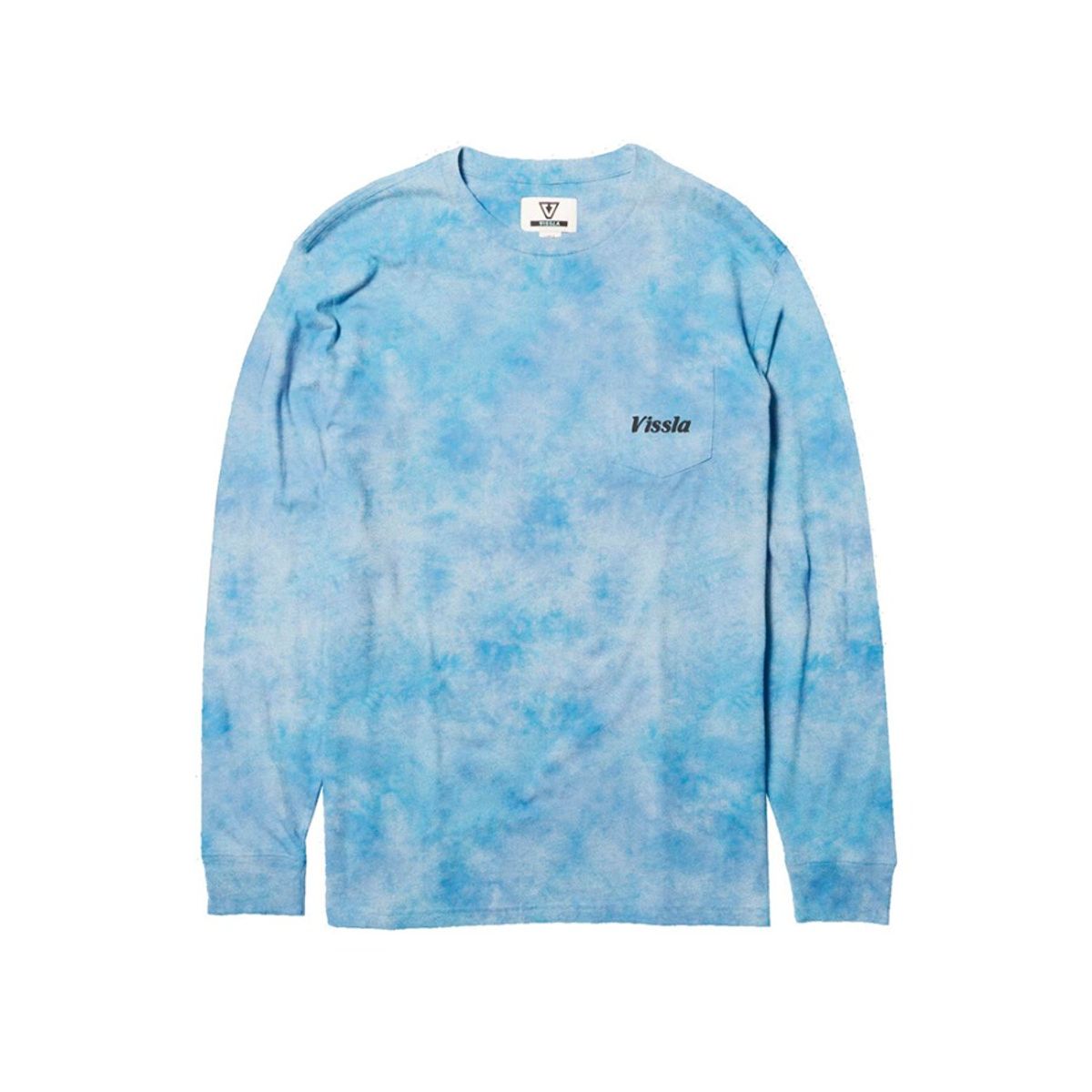 비슬라(VISSLA) Filmore LS PKT Tee-HBL Heritage Blue