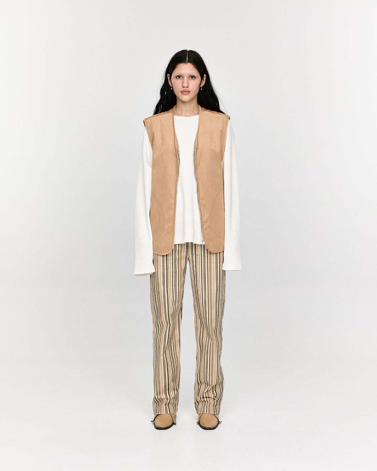 콘스트(CONST) AC  W Signature Pants, Cream