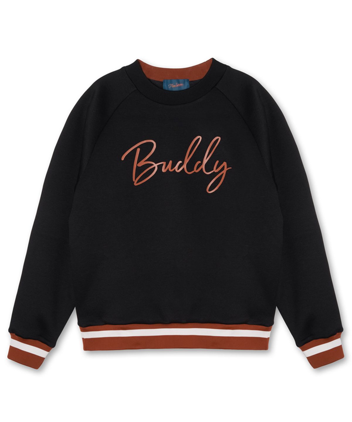 미스페라(MEASPHERA) UNI loose fit buddy MTM T/shirt BLACK