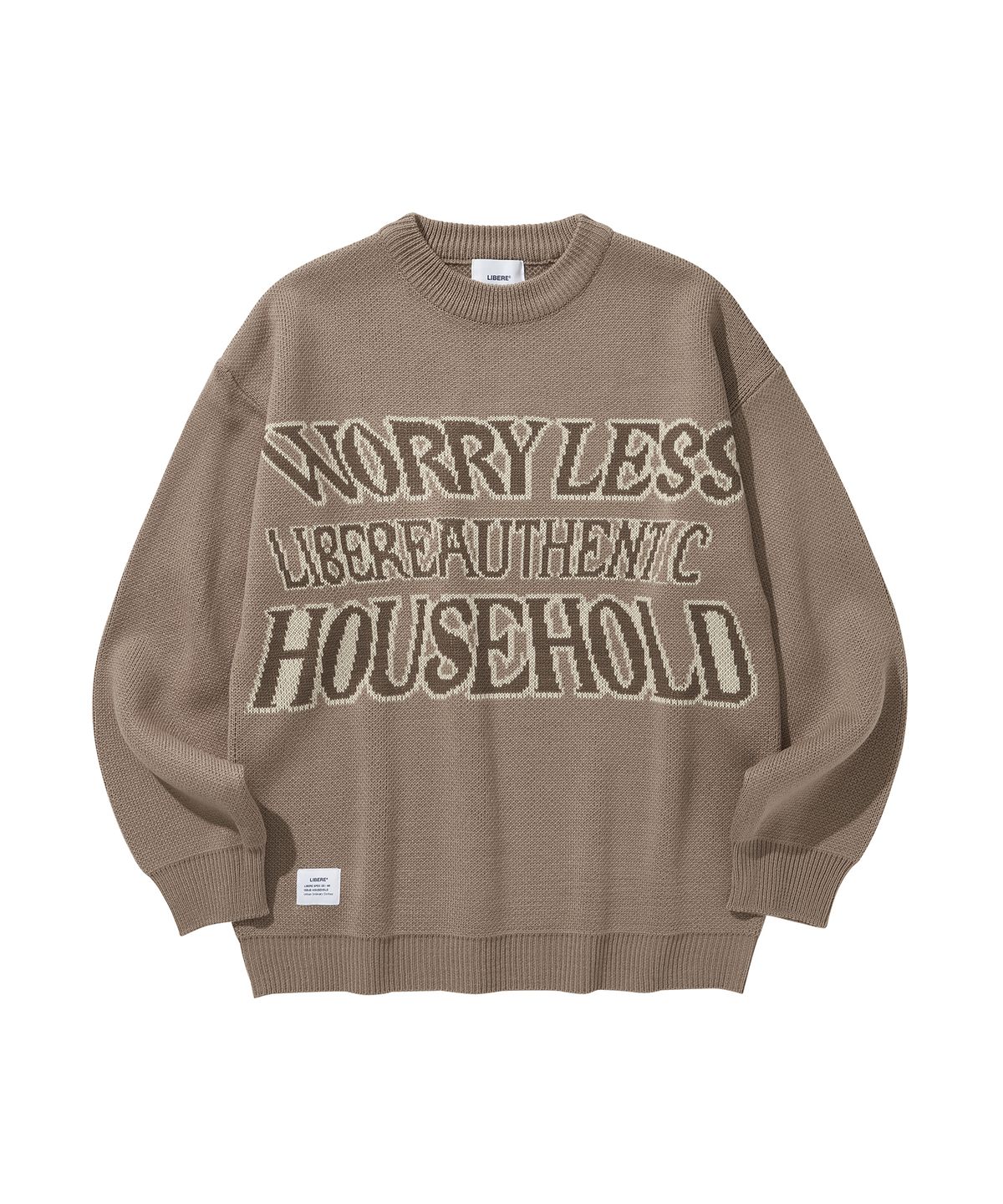 리베레(LIBERE) W.L KNIT / BROWN