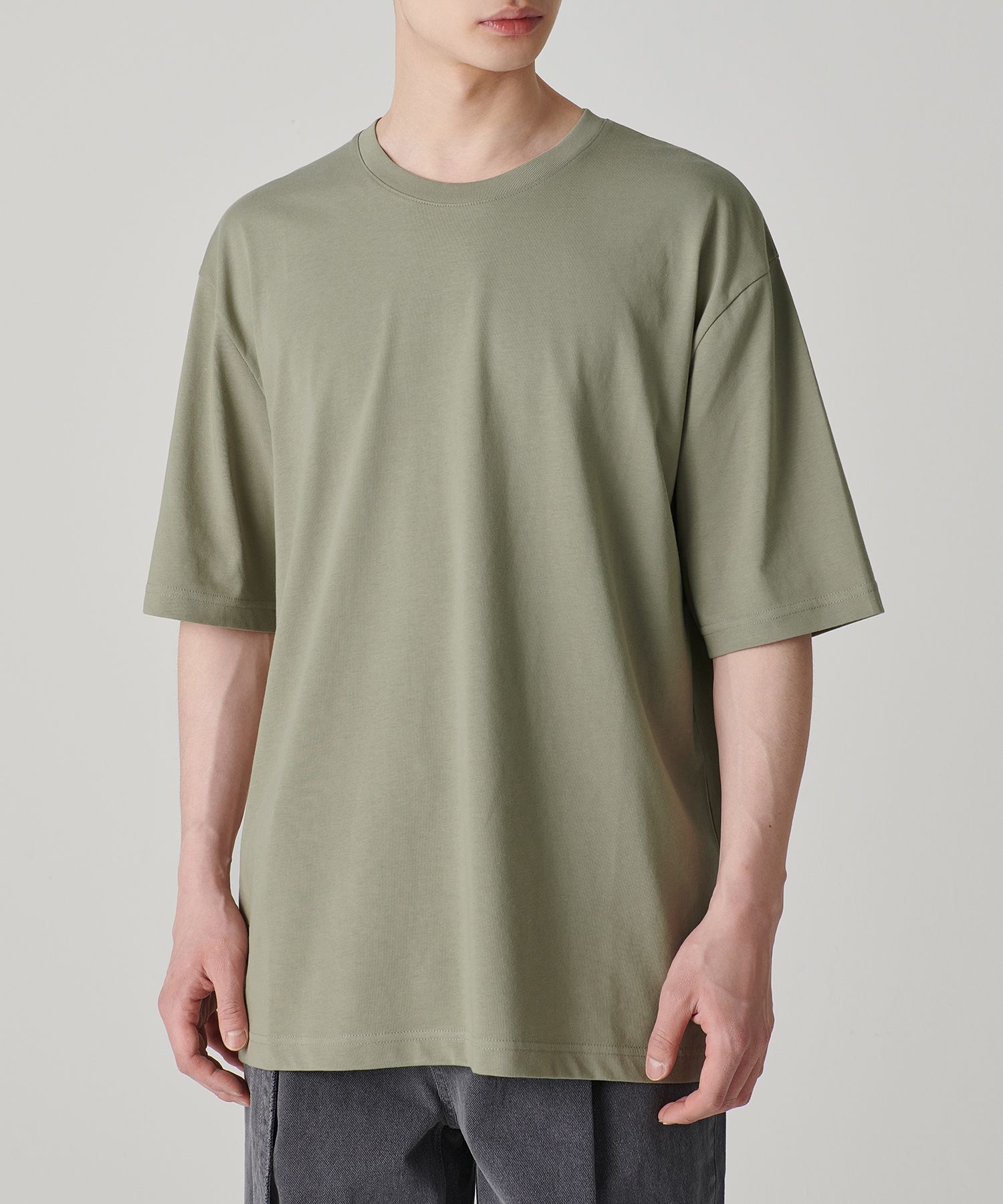 MUSINSA | MUSINSA STANDARD [Cool Standard] Relax Fit Crew