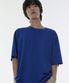 [쿨탠다드] 오버사이즈 크루 넥 티셔츠 [블루]