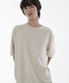 [쿨탠다드] 오버사이즈 크루 넥 티셔츠 [에크루]