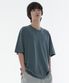 [쿨탠다드] 오버사이즈 크루 넥 티셔츠 [피콕 블루]