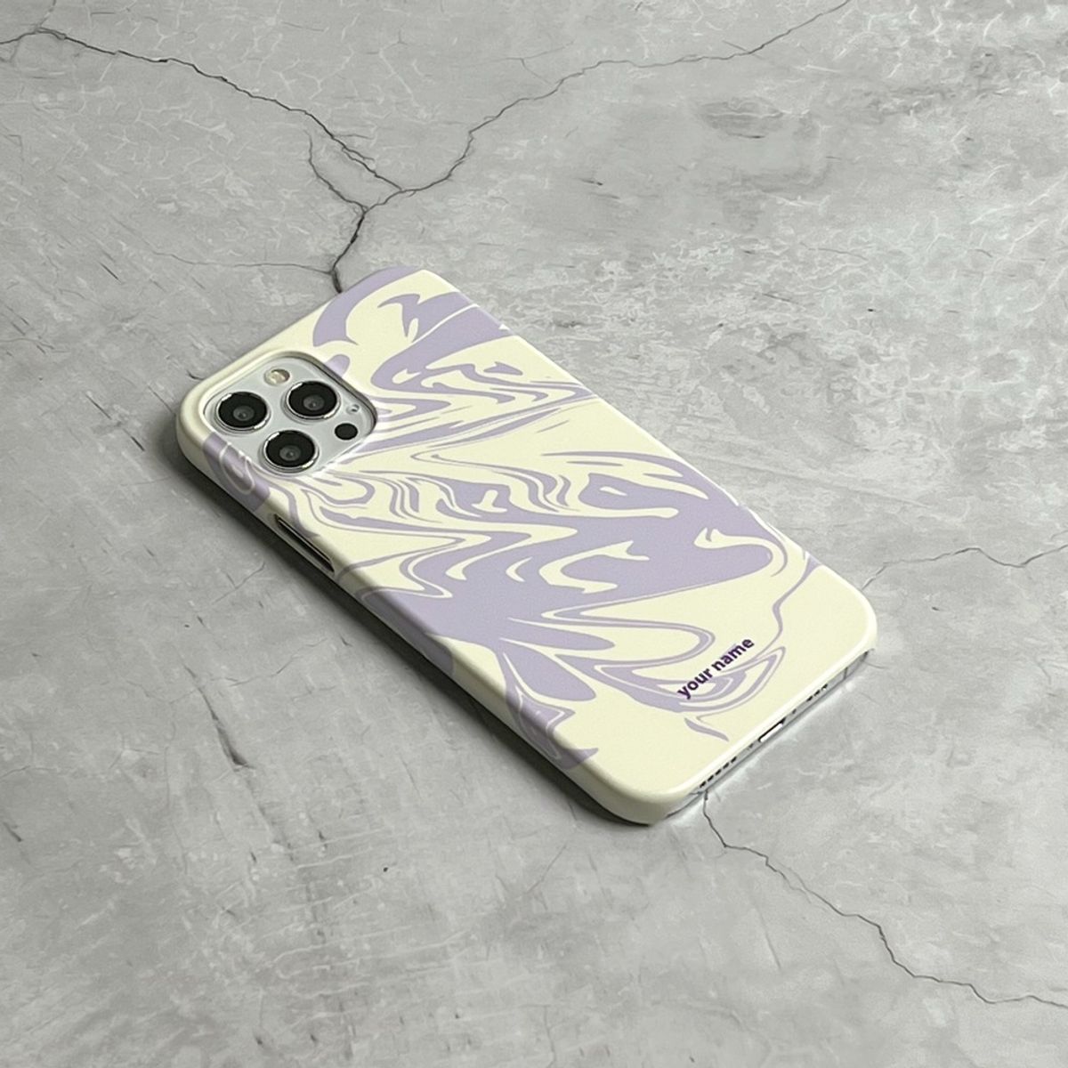 에이쓰리비쓰리(A3B3) (Phone Case) Pattern Marbling 01