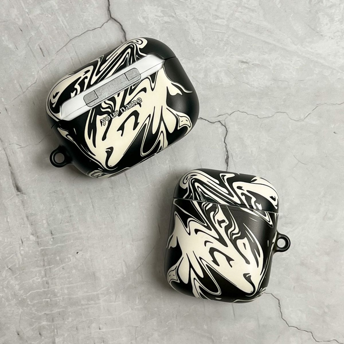 에이쓰리비쓰리(A3B3) (Airpods Case) Pattern Marbling 03