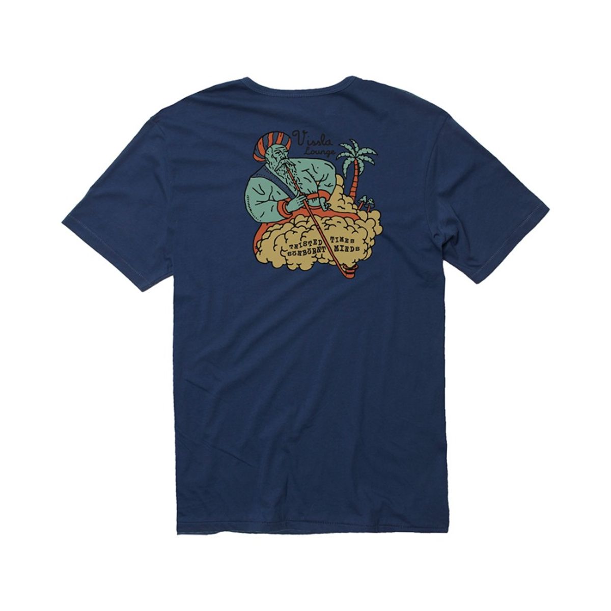 비슬라(VISSLA) House Of Levitation Organic PKT Tee-DKD