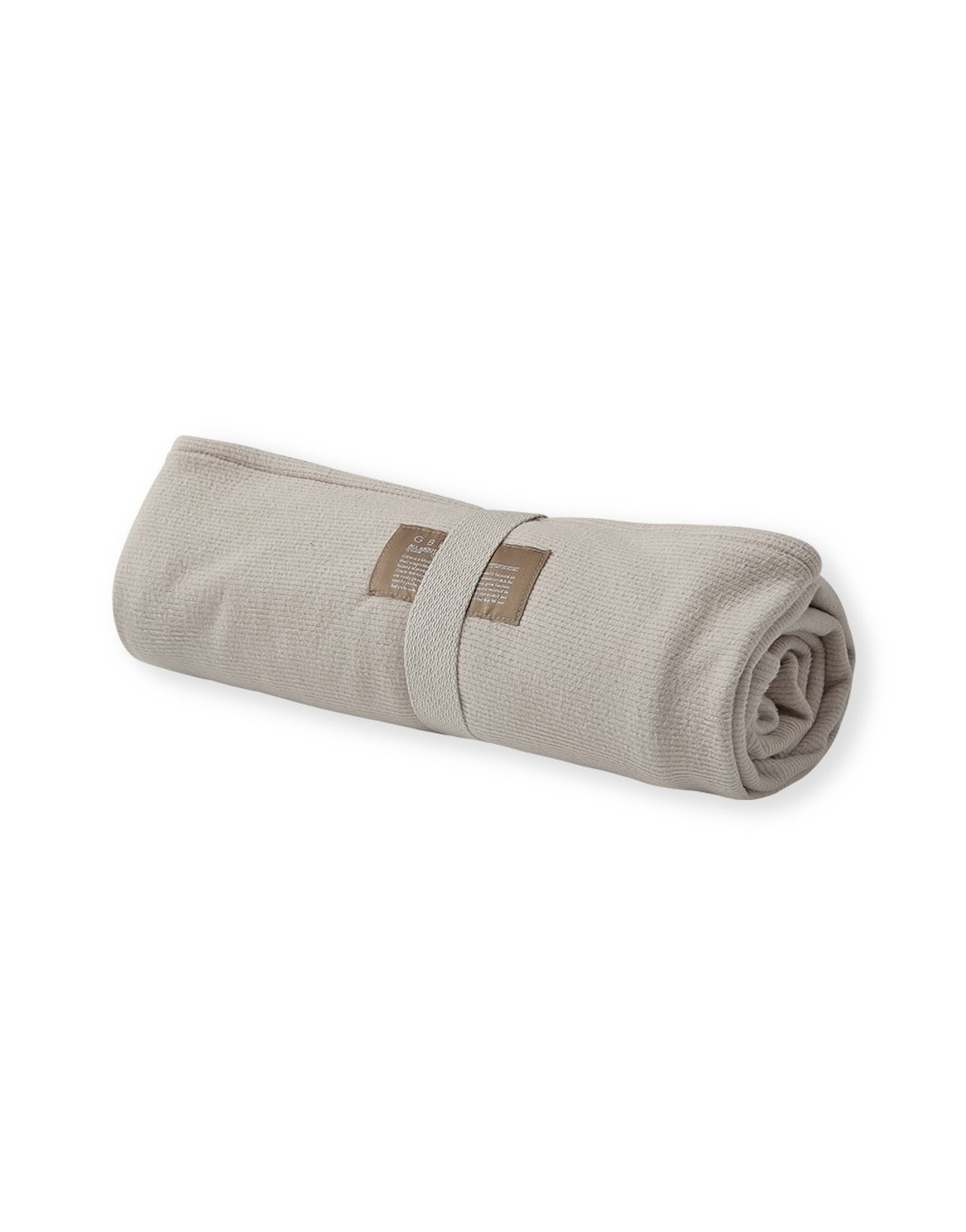 지비에이치 홈(GBH HOME) FLEECE BLANKET BEIGE (플리스 담요)